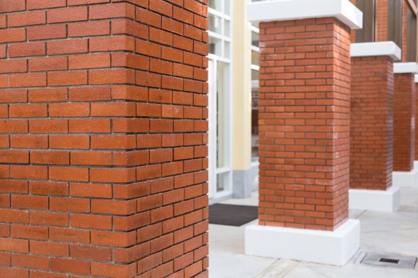Brick Column Repair in Marysville