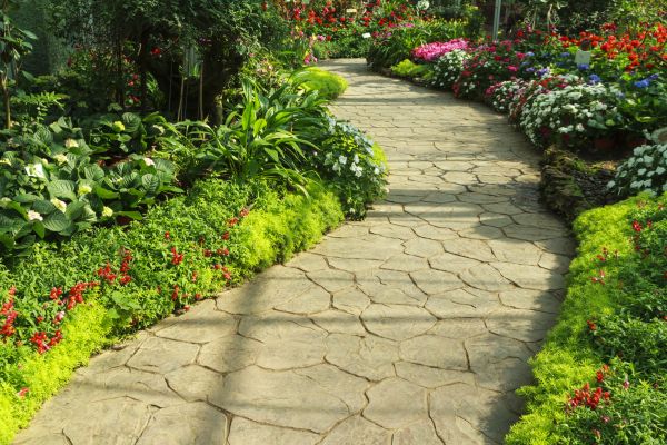 Stone Pathway Repair in Marysville