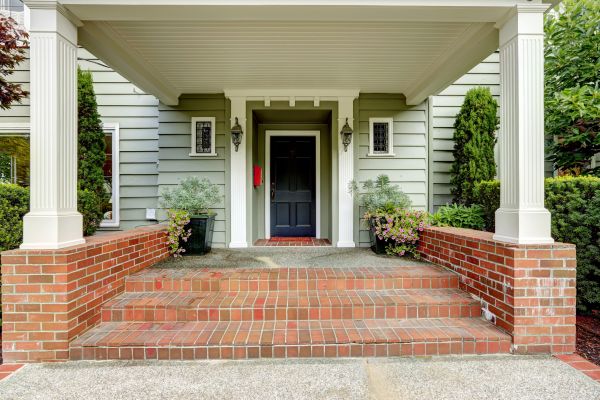 Front Porch Masonry Repair in Marysville