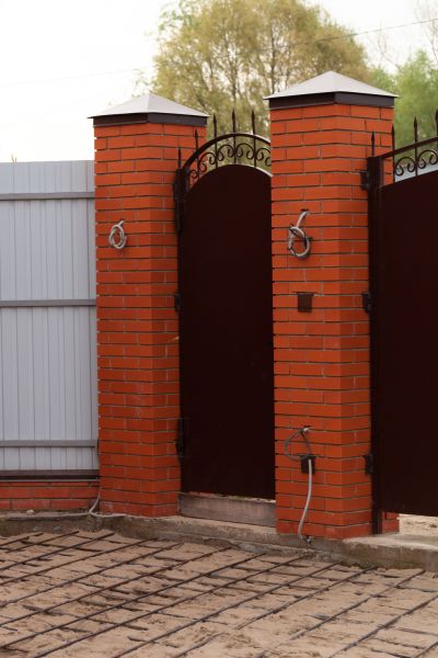 Brick Columns Installation in Marysville