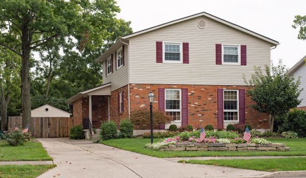 Brick Siding Construction in Marysville