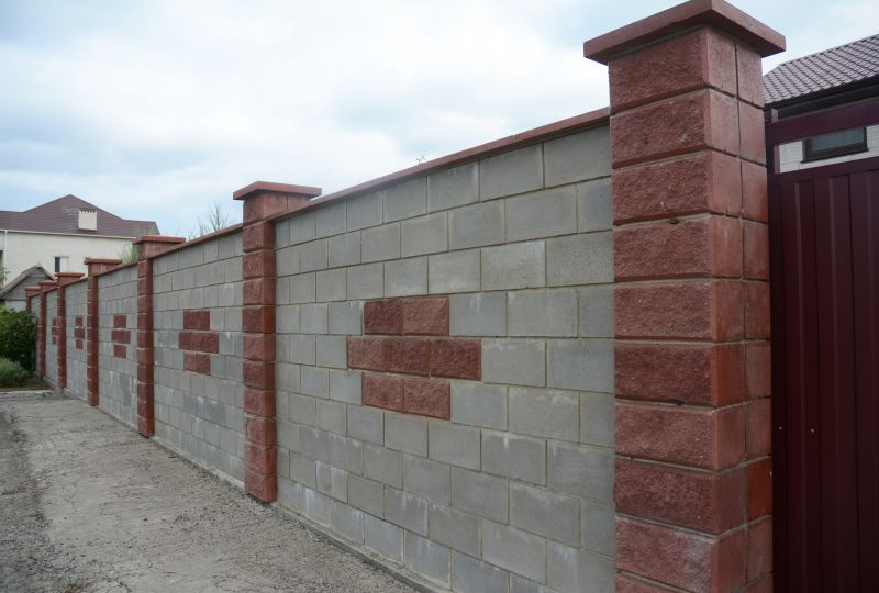 Brick Columns Installation detail